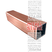 Медная прямоугольная труба 5х11.2х1.5х1.5 мм М0б ГОСТ 16774-2015 купить Мелитополь